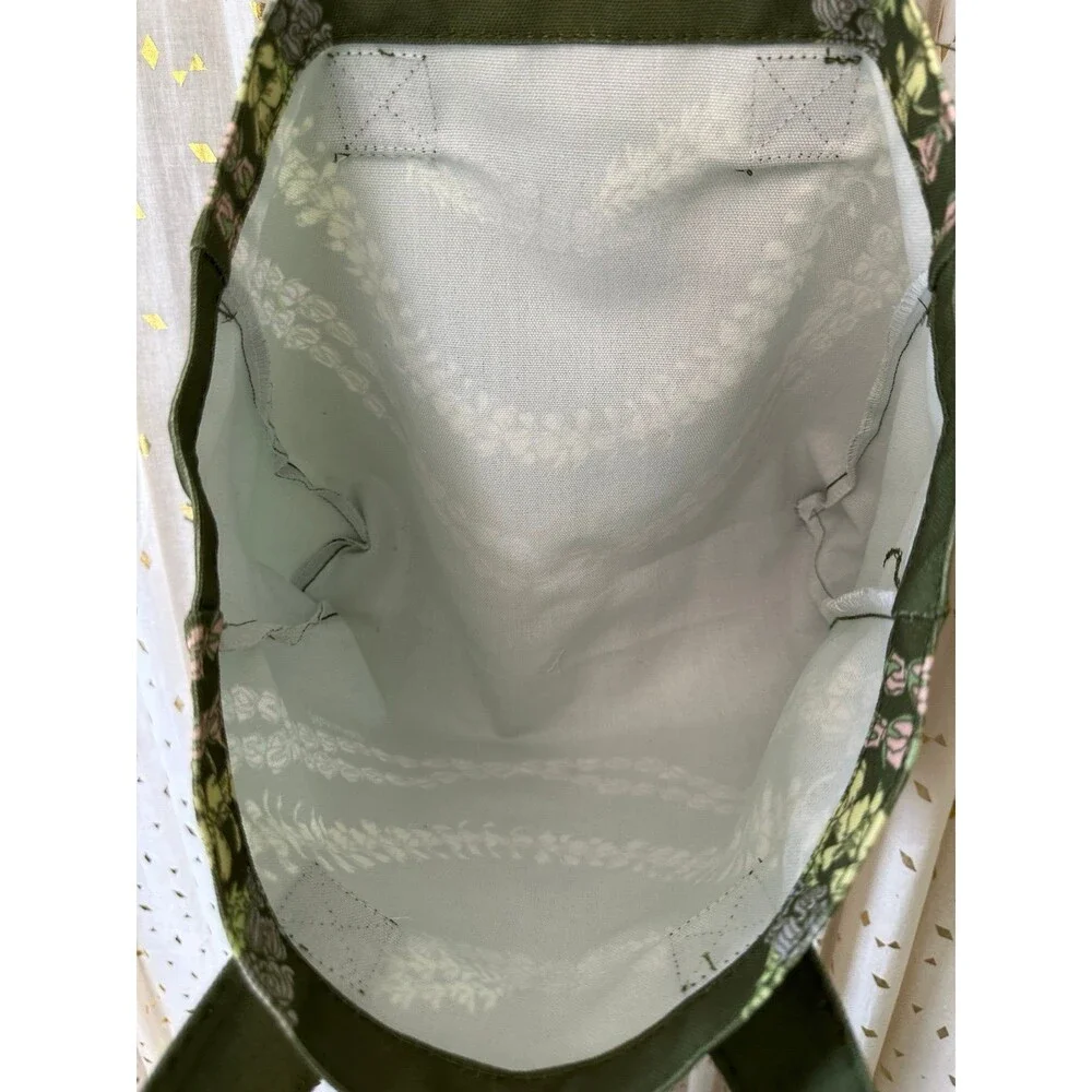 NWOT Mahina Made Hawaii Puakenikeni Crown Pakalana Baby Rose Leis Open Tote Bag - Picture 3 of 3